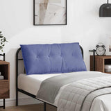 Rugkussen Stof Jeans Blauw