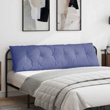 Rugkussen Stof Jeans Blauw