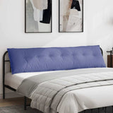Rugkussen Stof Jeans Blauw