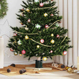 Kerstboomstandaard 50 X 50 X 16 Cm Massief Grenenhout