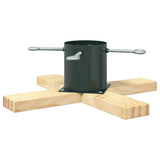 Kerstboomstandaard 50 X 50 X 16 Cm Massief Grenenhout
