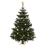 Kerstboomstandaard 50 X 50 X 16 Cm Massief Grenenhout