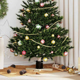 Kerstboomstandaard 50 X 50 X 16 Cm Massief Grenenhout