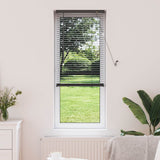 Jaloezie 150 X 40 Cm 25 Mm Pvc Zilvergrijs