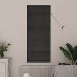 Jaloezie 150 X 40 Cm 25 Mm Pvc Zilvergrijs
