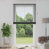 Jaloezie 150 X 40 Cm 25 Mm Pvc Zilvergrijs