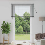Jaloezie 150 X 40 Cm 25 Mm Pvc Zilvergrijs