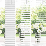 Jaloezie 150 X 40 Cm 25 Mm Pvc Wit