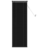 Jaloezie 150 X 40 Cm 25 Mm Pvc Zwart