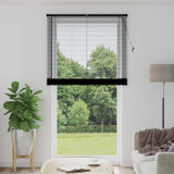 Jaloezie 150 X 40 Cm 25 Mm Pvc Zwart
