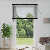 Jaloezie 150 X 40 Cm 25 Mm Pvc Zwart