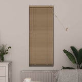 Jaloezie Met Patroon 150 X 40 Cm 25 Mm Pvc Lichtbruin