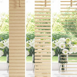 Jaloezie Met Patroon 150 X 40 Cm 25 Mm Pvc Lichtbruin