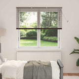 Jaloezie Met Patroon 150 X 40 Cm 25 Mm Pvc Donkerbruin