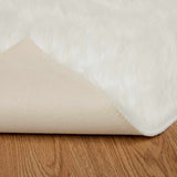 Tapijt Van Imitatie Tafalla Polyester Wit