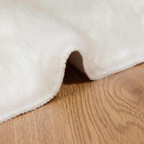 Tapijt Van Imitatie Tafalla Polyester Wit