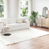 Tapijt Van Imitatie Tafalla Polyester Wit