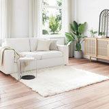 Tapijt Van Imitatie Tafalla Polyester Wit