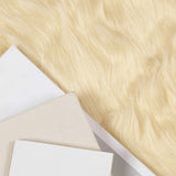 Tapijt Van Imitatie Tafalla Polyester Crèmekleurig