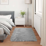 Tapijt Van Imitatie Tafalla Polyester Grijs