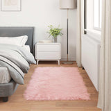 Tapijt Van Imitatie Tafalla Polyester Roze
