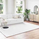 Antislip Vloerkleed Van Imitatie Konijnenbont Olite Wit