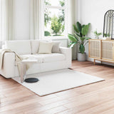 Antislip Vloerkleed Van Imitatie Konijnenbont Olite Wit