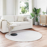 Antislip Vloerkleed Van Imitatie Konijnenbont Olite Wit