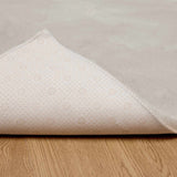 Antislip Vloerkleed Van Imitatie Konijnenbont Olite Beige