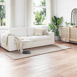 Antislip Vloerkleed Van Imitatie Konijnenbont Olite Beige