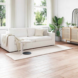 Antislip Vloerkleed Van Imitatie Konijnenbont Olite Crèmekleurig
