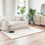 Antislip Vloerkleed Van Imitatie Konijnenbont Olite Crèmekleurig