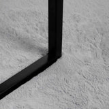 Antislip Vloerkleed Van Imitatie Konijnenbont Olite Grijs