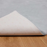 Antislip Vloerkleed Van Imitatie Konijnenbont Olite Grijs