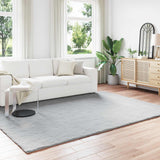 Antislip Vloerkleed Van Imitatie Konijnenbont Olite Grijs