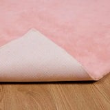 Antislip Vloerkleed Van Imitatie Konijnenbont Olite Roze