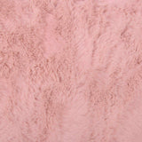 Antislip Vloerkleed Van Imitatie Konijnenbont Olite Roze