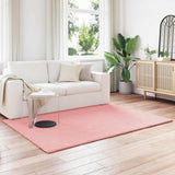 Antislip Vloerkleed Van Imitatie Konijnenbont Olite Roze