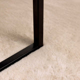 Antislip Vloerkleed Van Imitatie Konijnenbont Olite Taupe