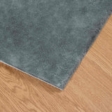 Antislip Vloerkleed Van Imitatie Konijnenbont Olite Antracietkleurig