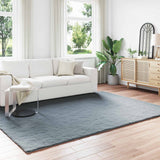 Antislip Vloerkleed Van Imitatie Konijnenbont Olite Antracietkleurig