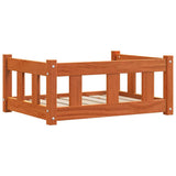 Hondenbed 65,5 X 50 X 28 Cm Massief Grenenhout