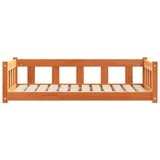 Hondenbed 100 X 70 X 28 Cm Massief Grenenhout