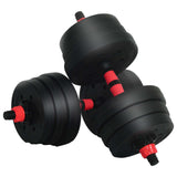 2-In-1 Halter-Barbell Set 20Kg 20Kg