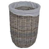 Wasmand Met Deksel 2 Pcs Kubu Kubu Rattan