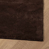 Wasbaar Vloerkleed Met Middelhoge Pool Huarte Bruin 60 × 110 Cm