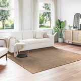 Vloerkleden Rechthoekig Agira Naturel 150 X 80 Cm Polyester