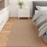 Vloerkleden Rechthoekig Agira Naturel 150 X 80 Cm Polyester