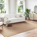 Vloerkleden Rechthoekig Agira Naturel 150 X 80 Cm Polyester