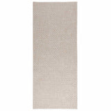 Vloerkleden Rechthoekig Faro Crème 150 X 80 Cm Polyester